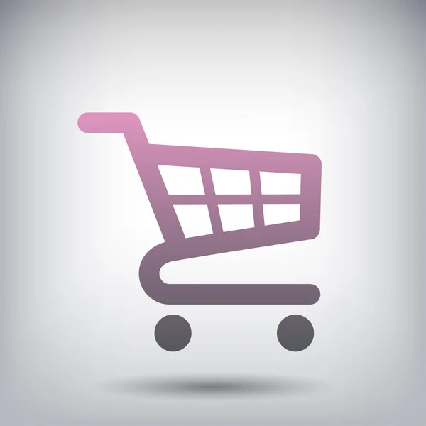 Pictograph shopping cart — Stock vektor