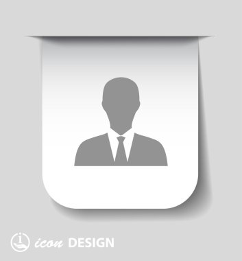 ekibimizi işadamı simgesinin