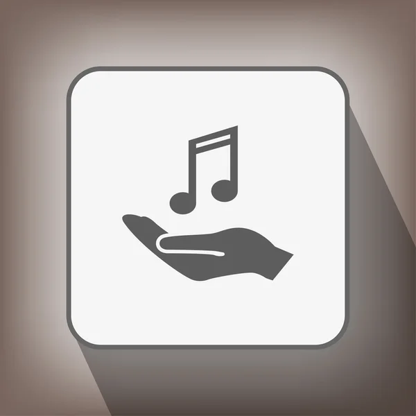 Ikony Symbols ikony muzyki — Wektor stockowy