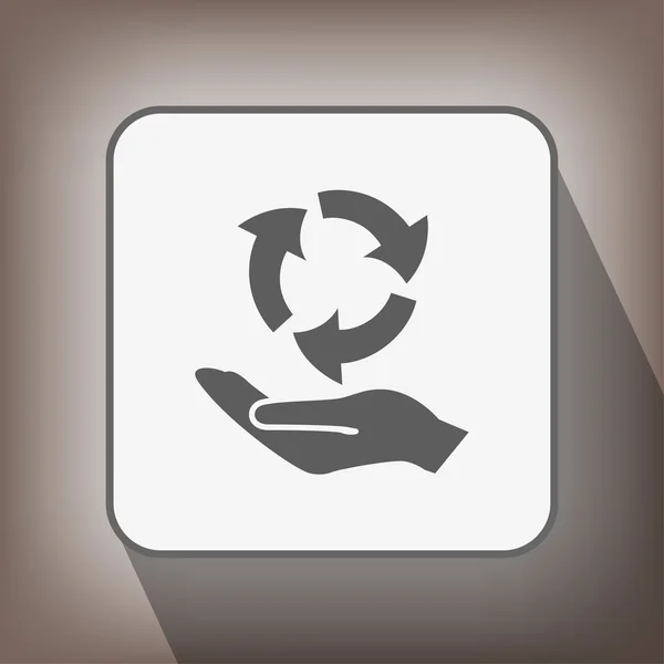 Ikony Symbols eco ikony — Wektor stockowy