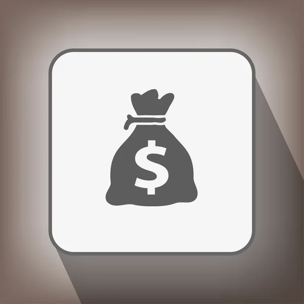 Pictograma pictogramei banilor — Vector de stoc