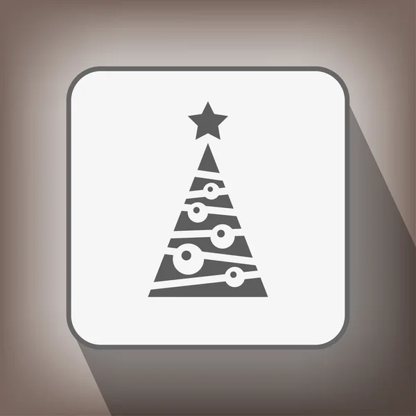 Pictograph julgran — Stock vektor