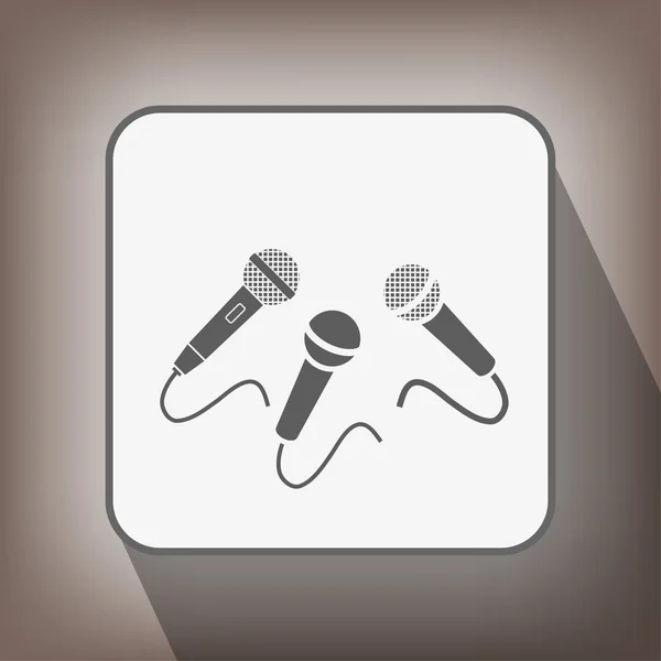 Microphone icon icon — Stock Vector