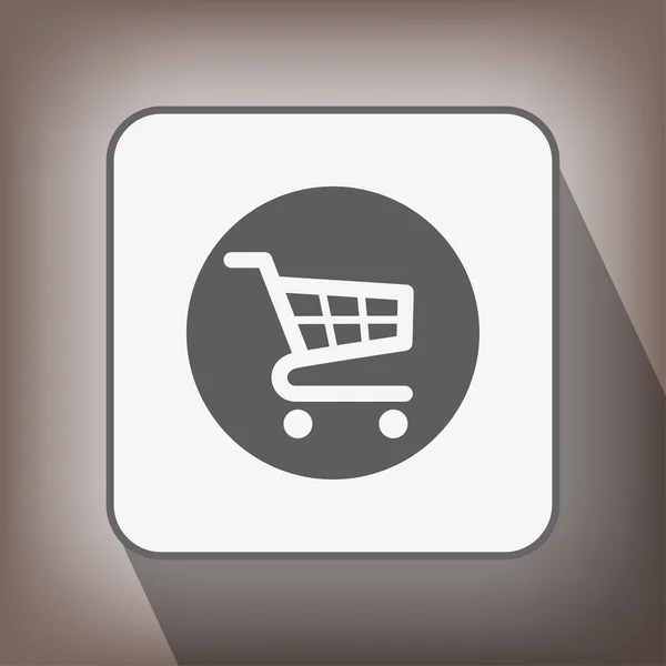 Pictograph shopping cart — Stock vektor