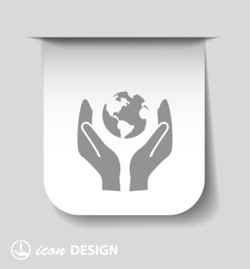 ekibimizi küre simgesi