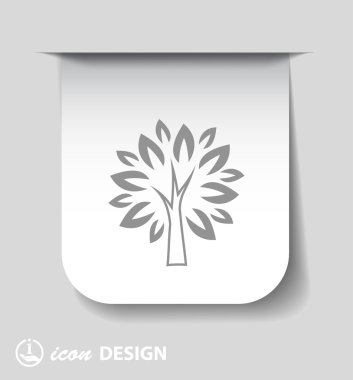 ağaç simgesiyle resim