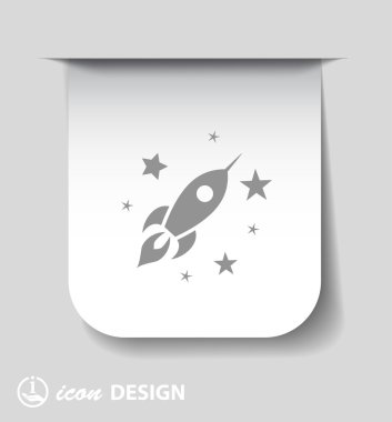 Roket simgesini işaret