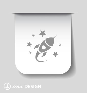 Roket simgesini işaret