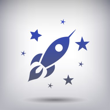 Roket simgesini işaret