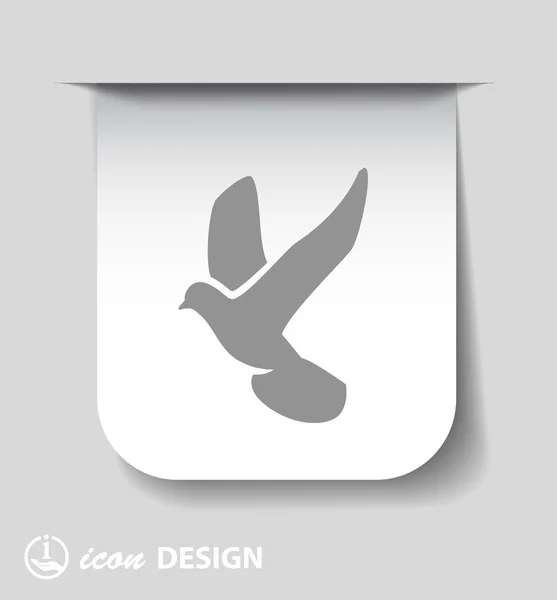 Ikony Symbols ptak ikony — Wektor stockowy