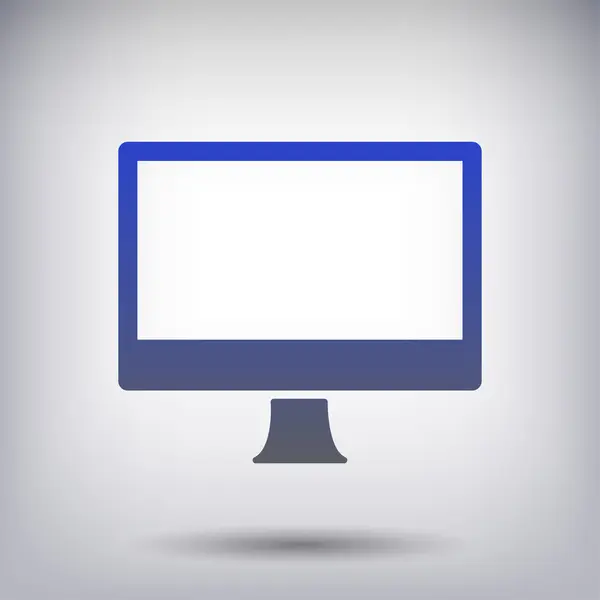Piktogramm der Computer-Ikone — Stockvektor