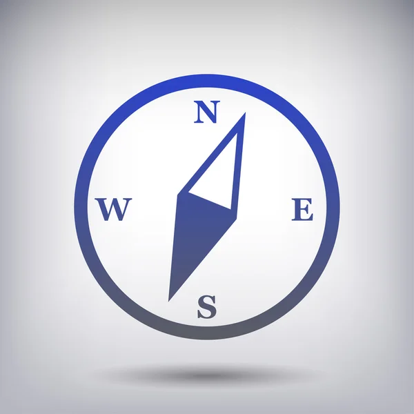 Pictograph van kompas pictogram — Stockvector