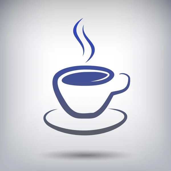 Pictograph van cup pictogram — Stockvector