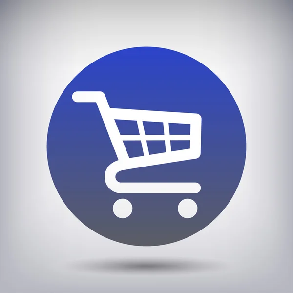 Pictograph shopping cart — Stock vektor