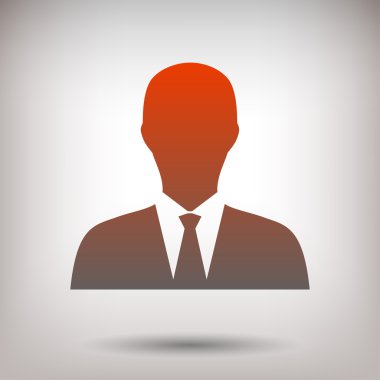 ekibimizi işadamı simgesinin