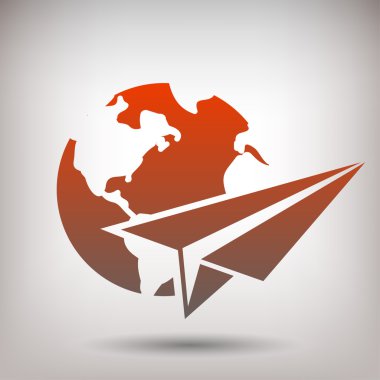 kağıt uçak simgesi