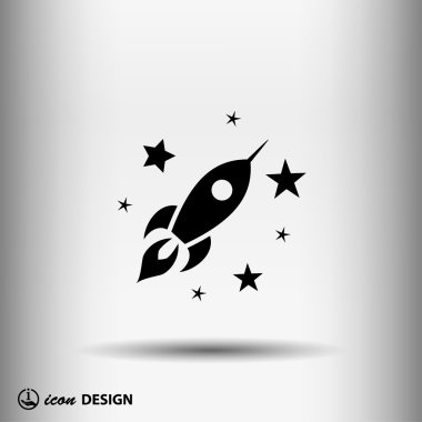 Roket simgesini işaret