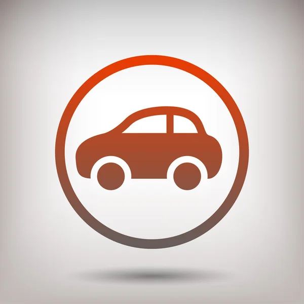 Piktogramm der Auto-Ikone — Stockvektor