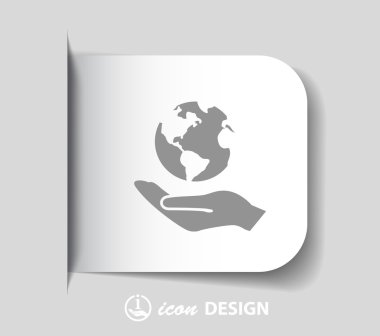 ekibimizi küre simgesi