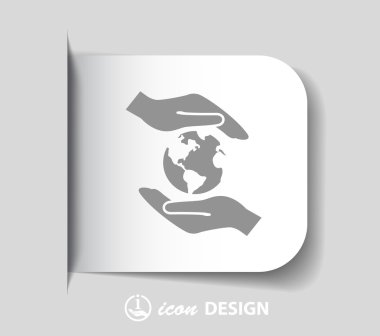 ekibimizi küre simgesi