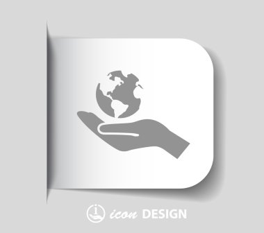 ekibimizi küre simgesi