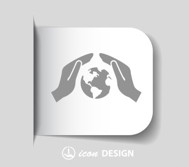 ekibimizi küre simgesi