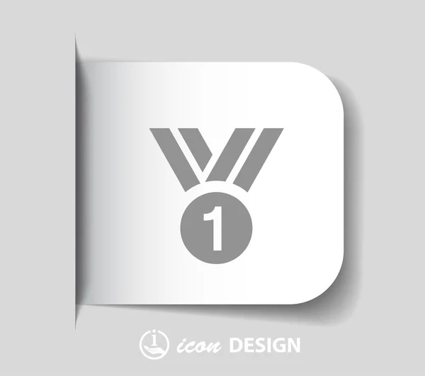Ikona ocenění ikony — Stockový vektor