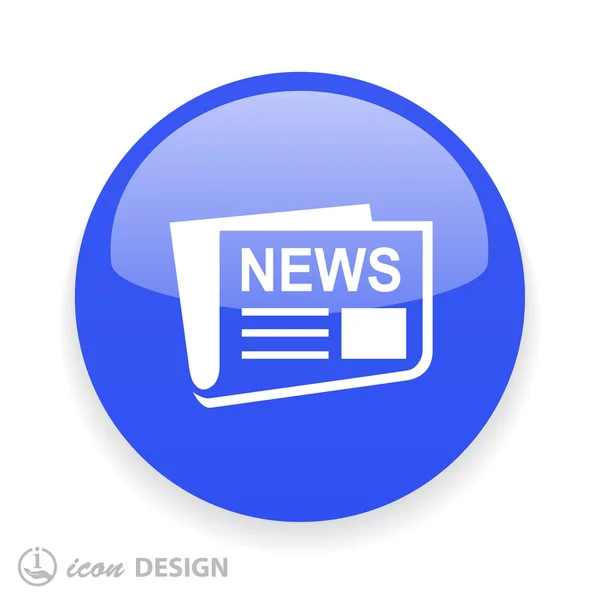 News icon sign — Stock Vector