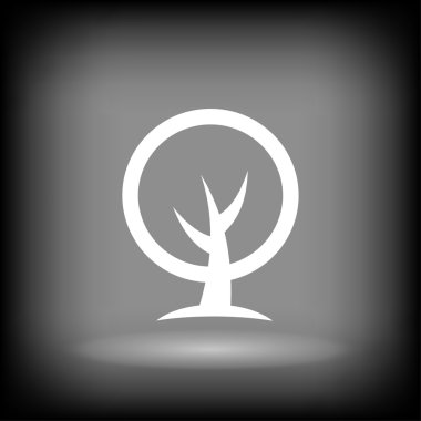 ağaç simgesiyle resim