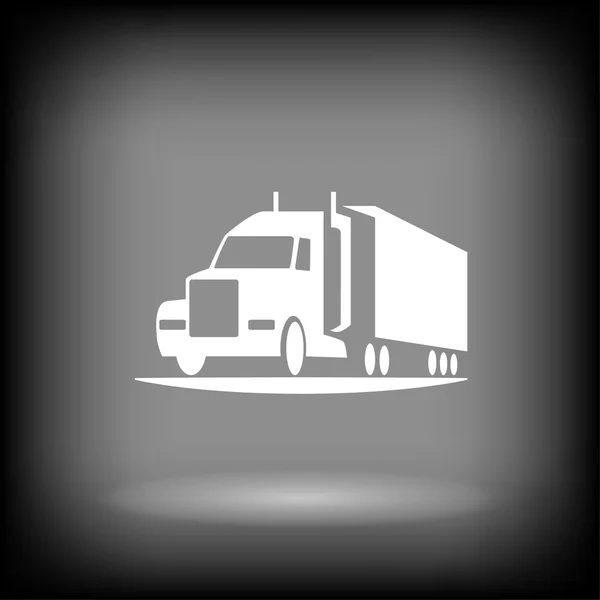 Pictograma pictogramei camioanelor — Vector de stoc