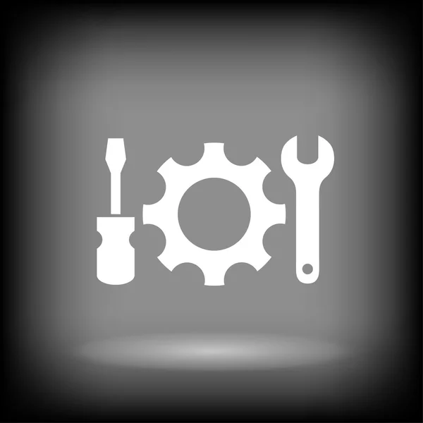 Εικονίδιο εργαλεία και εργαλεία — Διανυσματικό Αρχείο