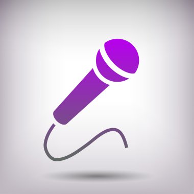 mikrofon işareti simgesi