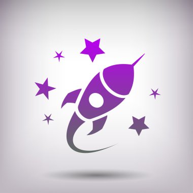 Roket simgesini işaret