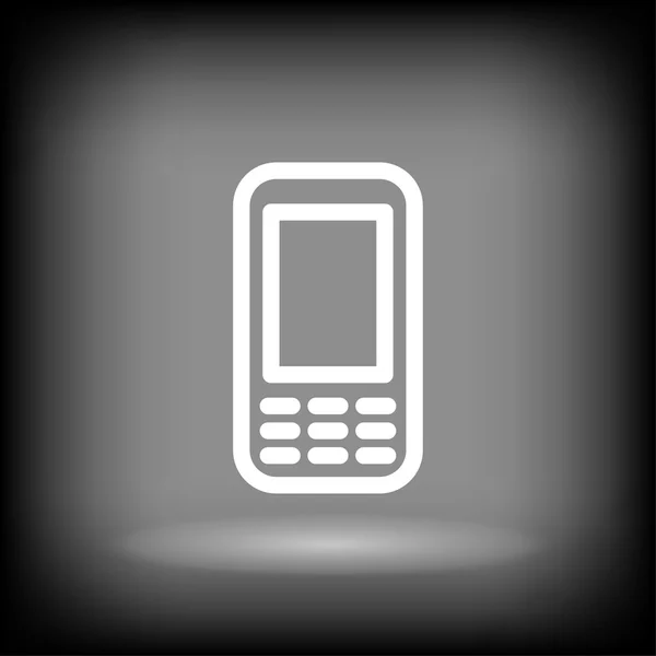 携帯電話アイコンの絵文字 — ストックベクタ