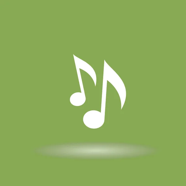 Ikona hudební ikonu — Stockový vektor
