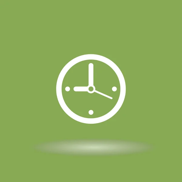 Pictografía del icono del reloj — Vector de stock