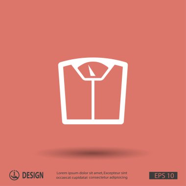 Banyo boyutu simgesi