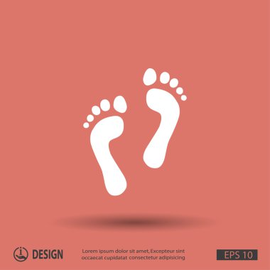 Ekibimizi ayak izleri simgesinin