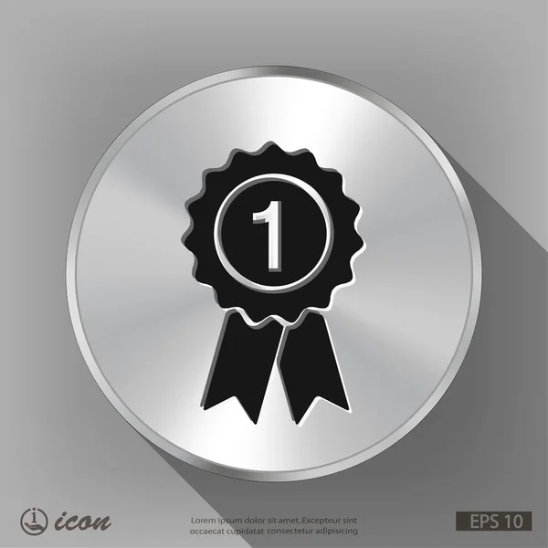 Pictogramme de l'icône de récompense — Image vectorielle