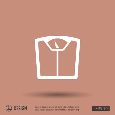 Banyo boyutu simgesi