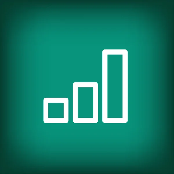 Pictografía del gráfico de negocios — Archivo Imágenes Vectoriales