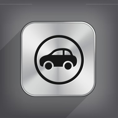 Ekibimizi araba düz tasarım simgesinin