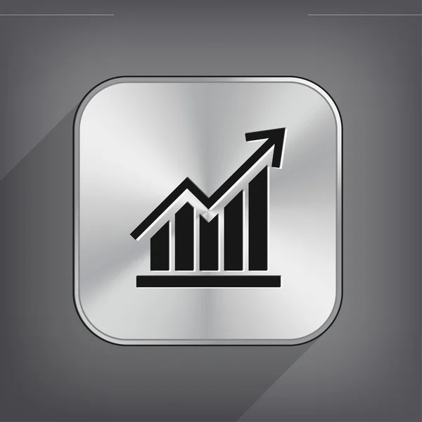 Grafik düz tasarım simgesi — Stok Vektör