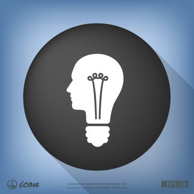 Ampul kavramı simgesi