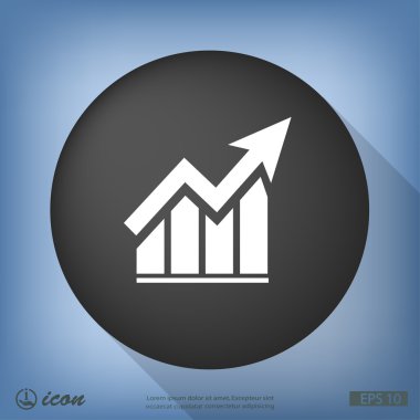 Grafik düz tasarım simgesi