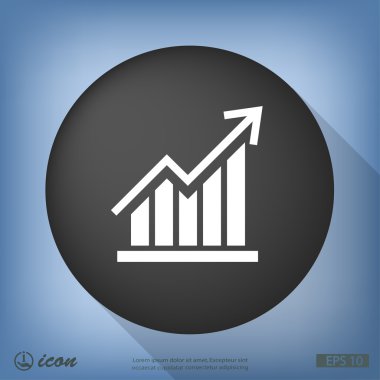 Grafik düz tasarım simgesi