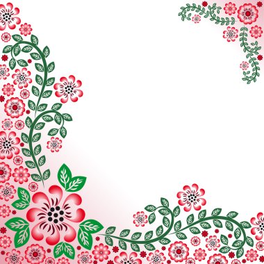 çiçek bahar çerçeve