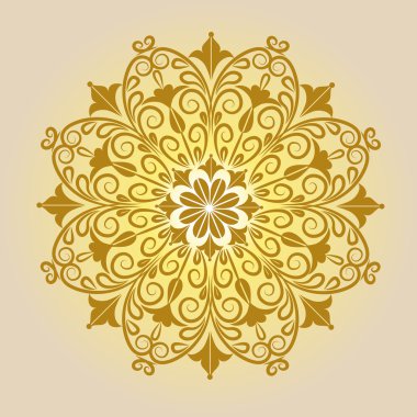 Süs antika arka plan