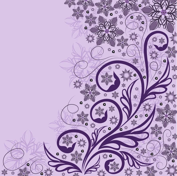 Menekşe çiçek tebrik kartı