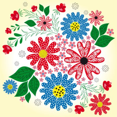 yaz çiçek arka plan